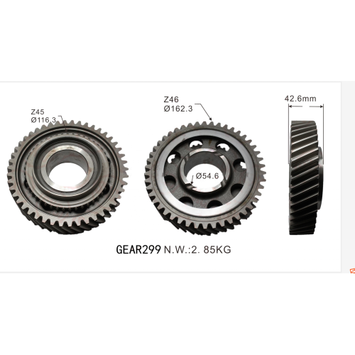 Xe hơi Nhật Bản Hướng dẫn sử dụng Bộ phận Gears GearShaft OEM 8-98137-256-0 cho FRR MZW6P 6 MMY6P